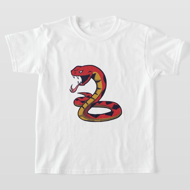 Camiseta Serpiente Roja (Subido por el creador)