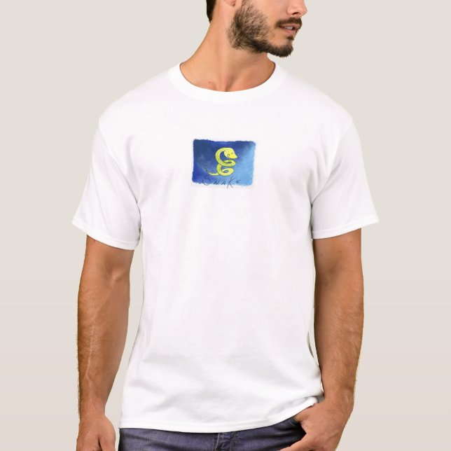 Camiseta Serpiente - Rótulo del chino (Anverso)