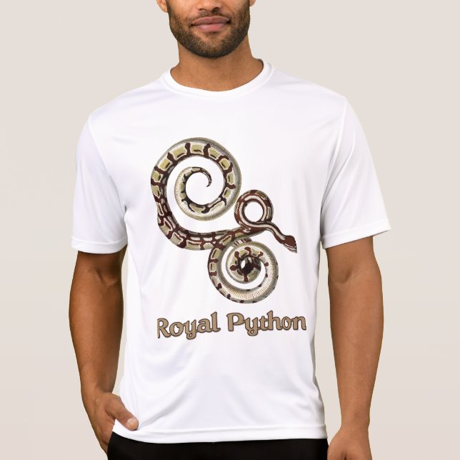 Camiseta Serpiente Royal Python (Anverso)