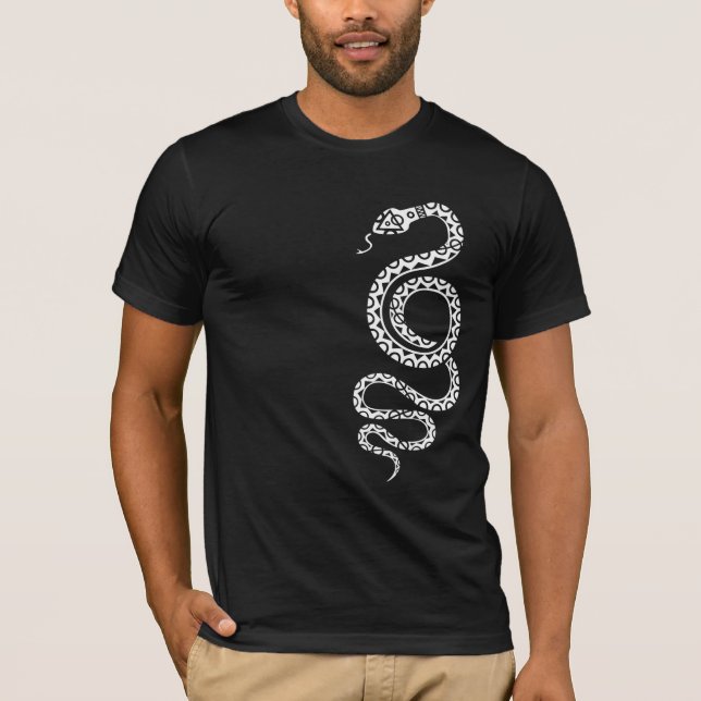 Camiseta Serpiente tribal (Anverso)