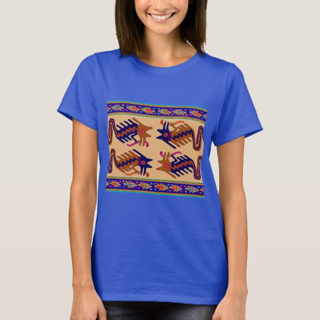Camiseta Serpiente Tribal Inca (Anverso)