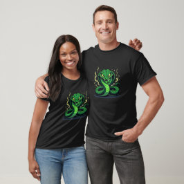 Camiseta Serpiente Venenosa – Peligro y Precisión