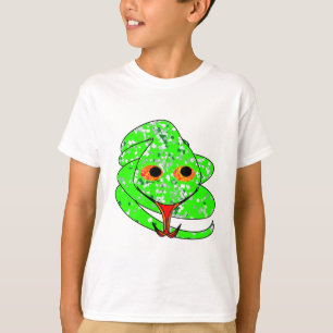 Camiseta Serpiente verde