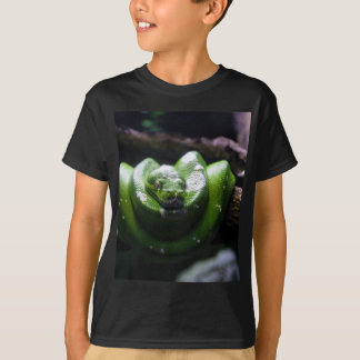 Camiseta Serpiente verde