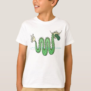 Camiseta Serpiente verde