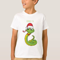 Serpiente verde suave con personalizado de sombrer