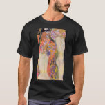 Camiseta Serpientes de Agua, Gustav Klimt<br><div class="desc">Serpientes de Agua,  Gustav Klimt</div>