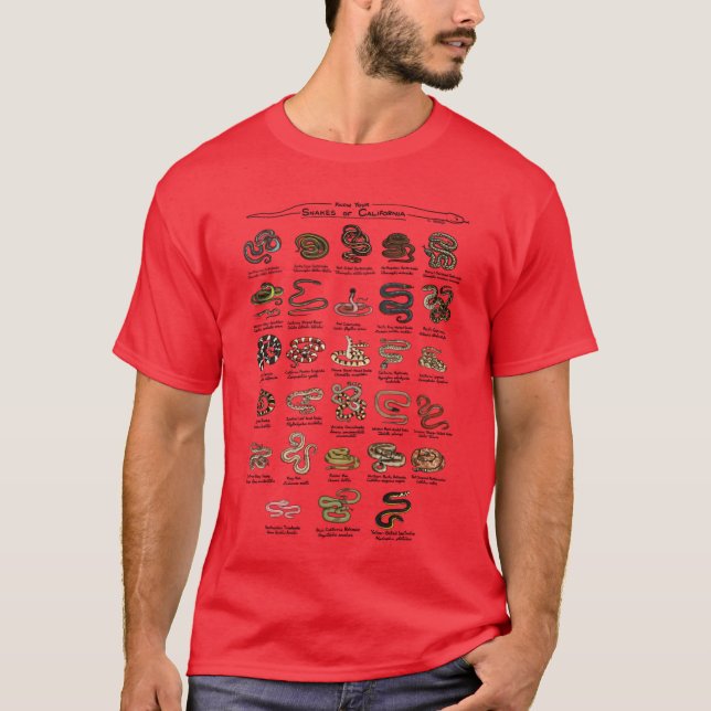 Camiseta Serpientes de California (Anverso)