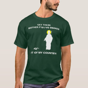 Camiseta Serpientes de St Patrick Chasin de Irlanda