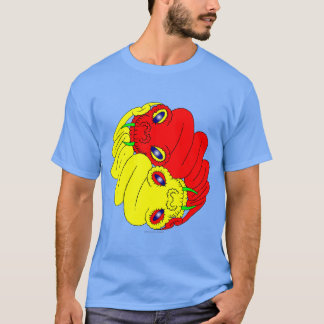 Camiseta Serpientes de Yin Yang