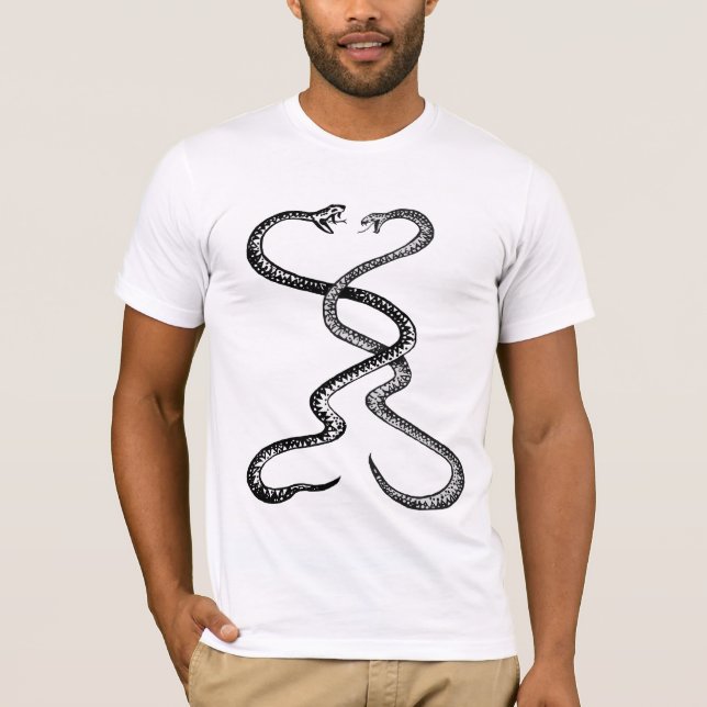 Camiseta Serpientes en combate (Anverso)