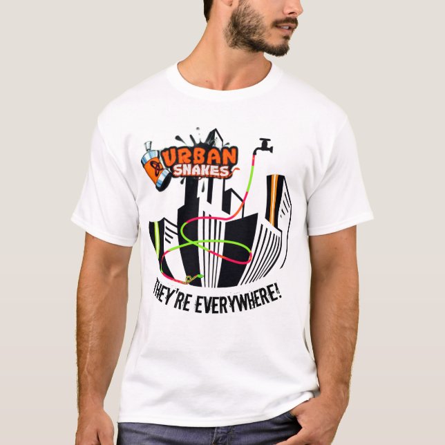 Camiseta Serpientes urbanos (ORG) (Anverso)