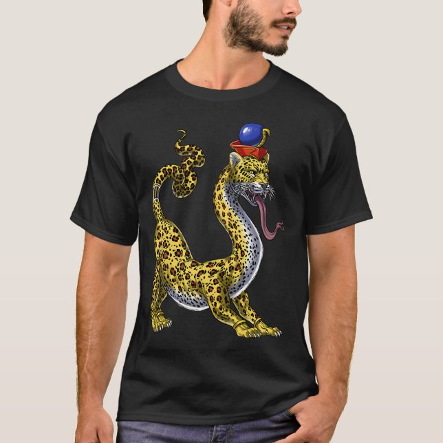 Camiseta Serpopardo de la mitología egipcia (Anverso)