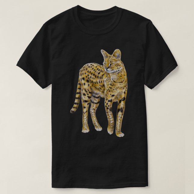 Camiseta Serval  (Diseño del anverso)