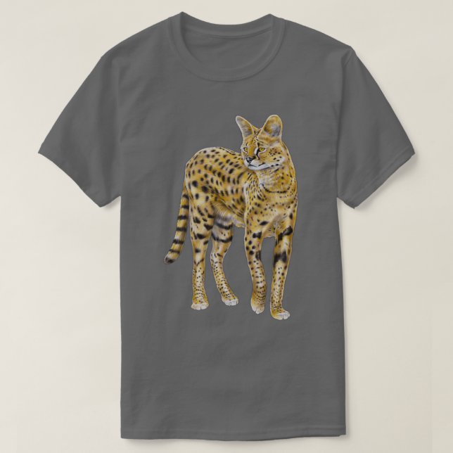 Camiseta Serval (Diseño del anverso)