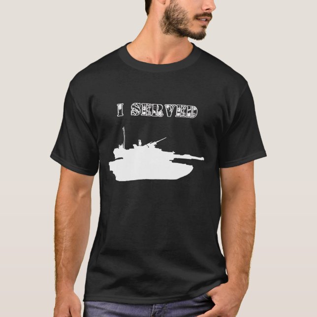 Camiseta Serví: M1 Abrams (Anverso)