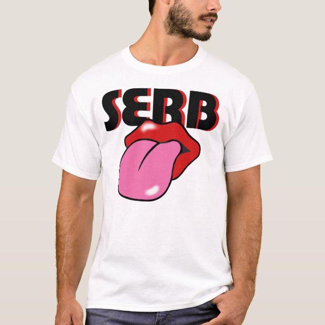 Camiseta servia (Anverso)