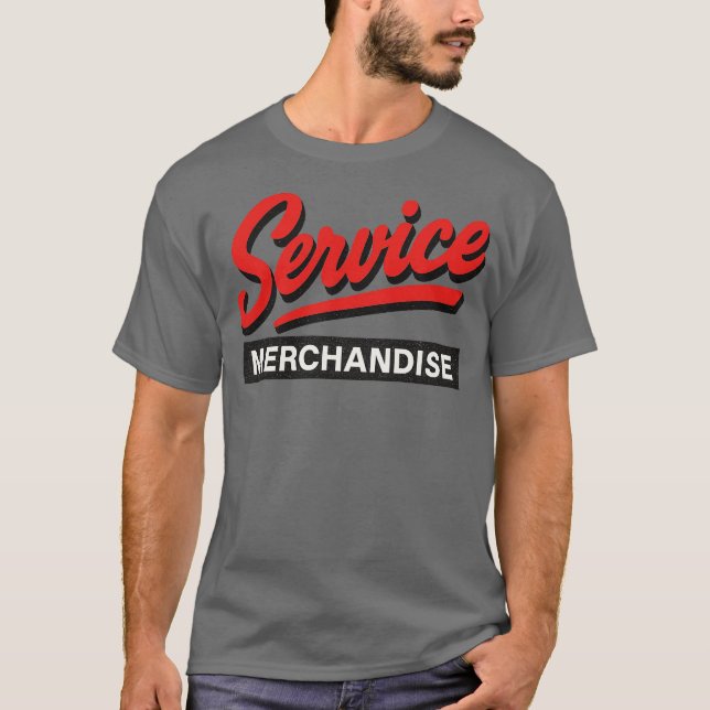 Camiseta Service Merchandise Retro 80 (Anverso)