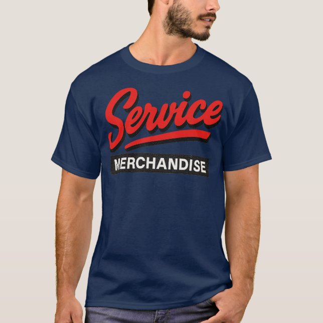 Camiseta Service Merchandise Retro 80 (Anverso)