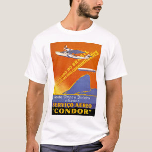 Camiseta Servicio aéreo de Brazillian del ~ del cóndor