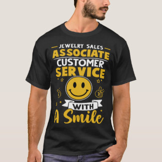 Camiseta Servicio Al Cliente Asociado De Ventas De Joyería