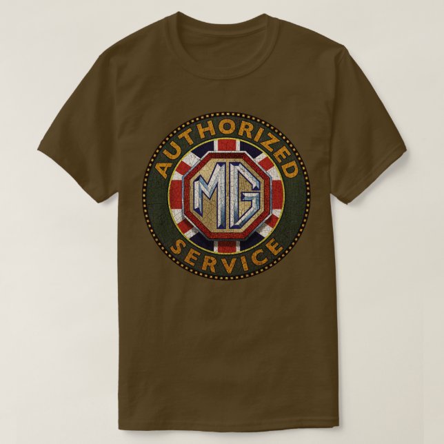 Camiseta Servicio autorizado MG 1 (Diseño del anverso)