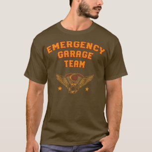 Camiseta Servicio de Amigos Mecánicos del Equipo de Garaje