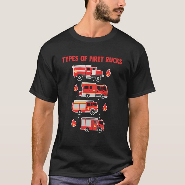 Camiseta Servicio de bomberos bomberos Héroes de bomberos (Anverso)