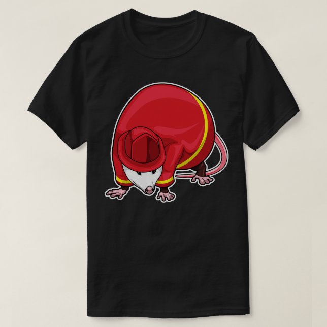 Camiseta Servicio de bomberos de Opossum (Diseño del anverso)
