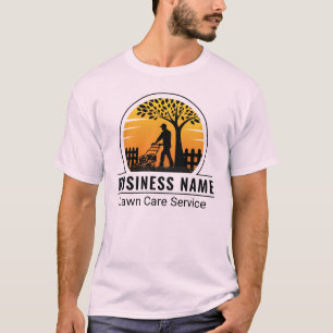 Camiseta Servicio de cuidado de césped para jardineros Retr
