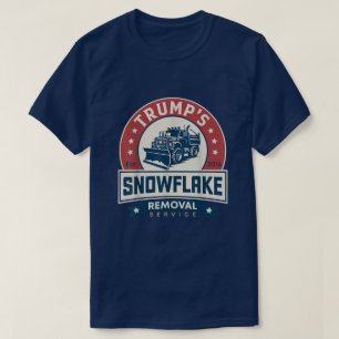 Camiseta Servicio de Eliminación de Copos de Nieve de Trump