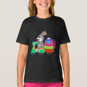 Camiseta Servicio de entrega de huevos de Pascua del conejo