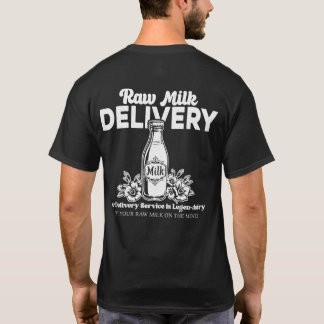 Camiseta Servicio de entrega de impresión posterior Es lech