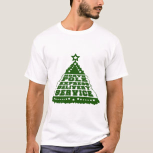 Camiseta "Servicio de entrega North Pole Express" Navideño