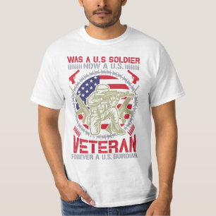 Camiseta Servicio de honores al soldado veterano de los EE.