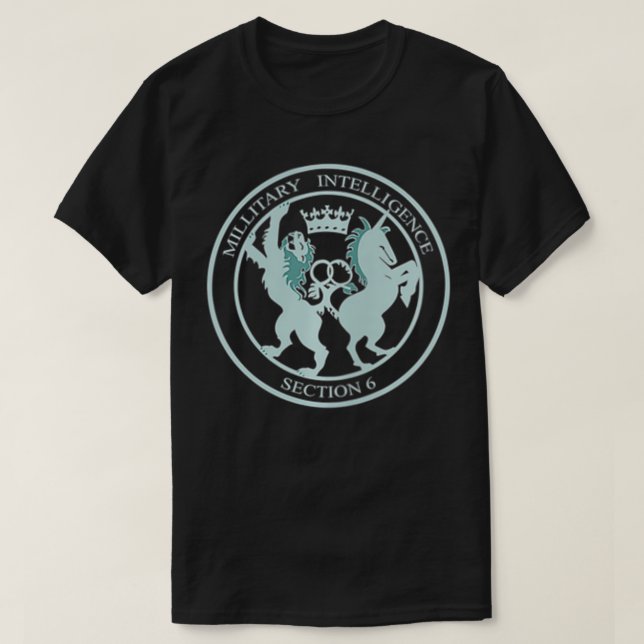 Camiseta Servicio de Inteligencia Secreta SIS MI6 Agencia d (Diseño del anverso)
