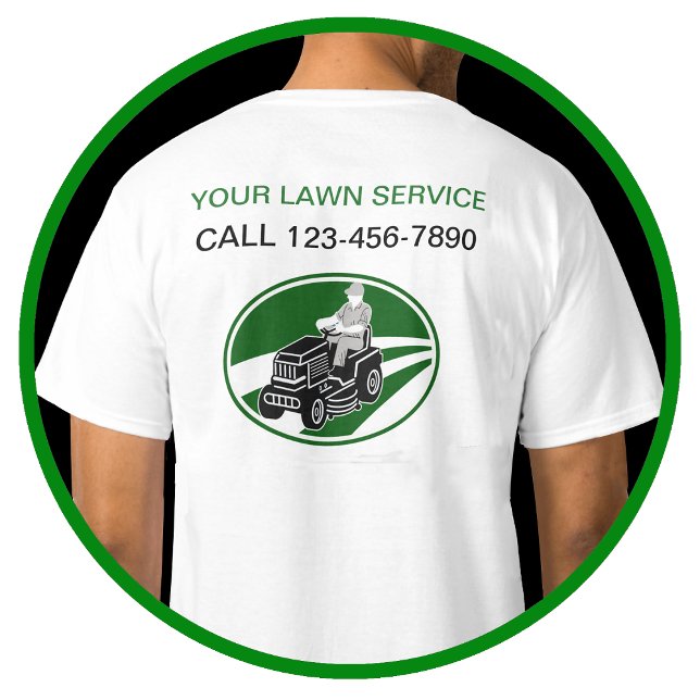 Camiseta Servicio de jardín simple (Subido por el creador)