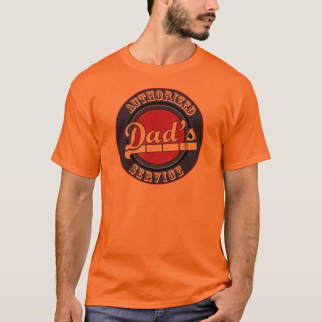 Camiseta Servicio de la manitas del papá (Anverso)