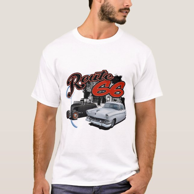 Camiseta Servicio de la ruta 66 (Anverso)