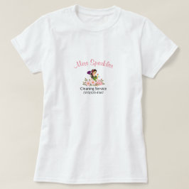 Camiseta Servicio de limpieza de casas de huéspedes para em
