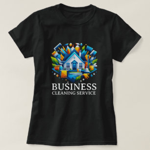 Camiseta Servicio de limpieza de casas modernas ama de llav