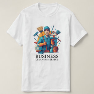 Camiseta Servicio de limpieza de casas modernas ama de llav