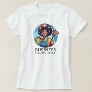 Camiseta Servicio de limpieza de casas modernas ama de llav