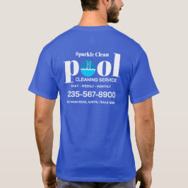Camiseta Servicio de limpieza de piscinas