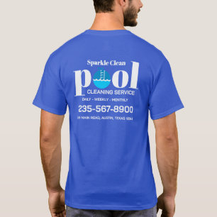 Camiseta Servicio de limpieza de piscinas
