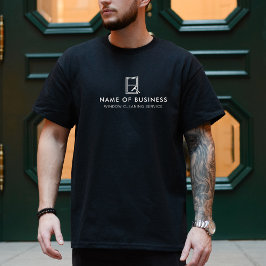 Camiseta Servicio de limpieza de ventanas de logotipos prof