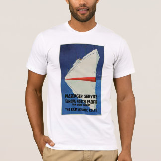 Camiseta Servicio de Pasajeros de la Compañía de Asia Orien