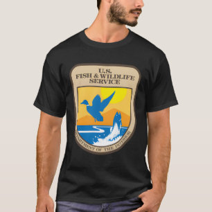 Camiseta Servicio de Pesca y Vida Silvestre de Estados Unid