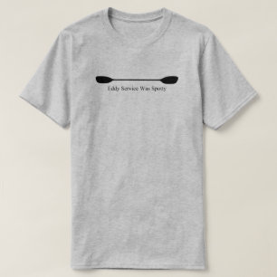Camiseta Servicio de remolino fue irregular Pala de kayak