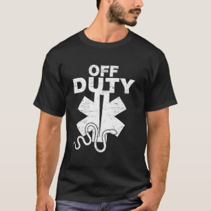 Camiseta Servicio de Rescate de Paramédicos Fuera de Servic